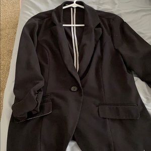 Blazer with button